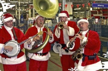 Kerst looporkest